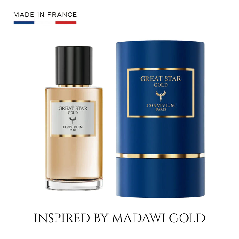 GREAT STAR GOLD Nº64 Madawi Gold | Unisex Eau de Parfum – 50ml