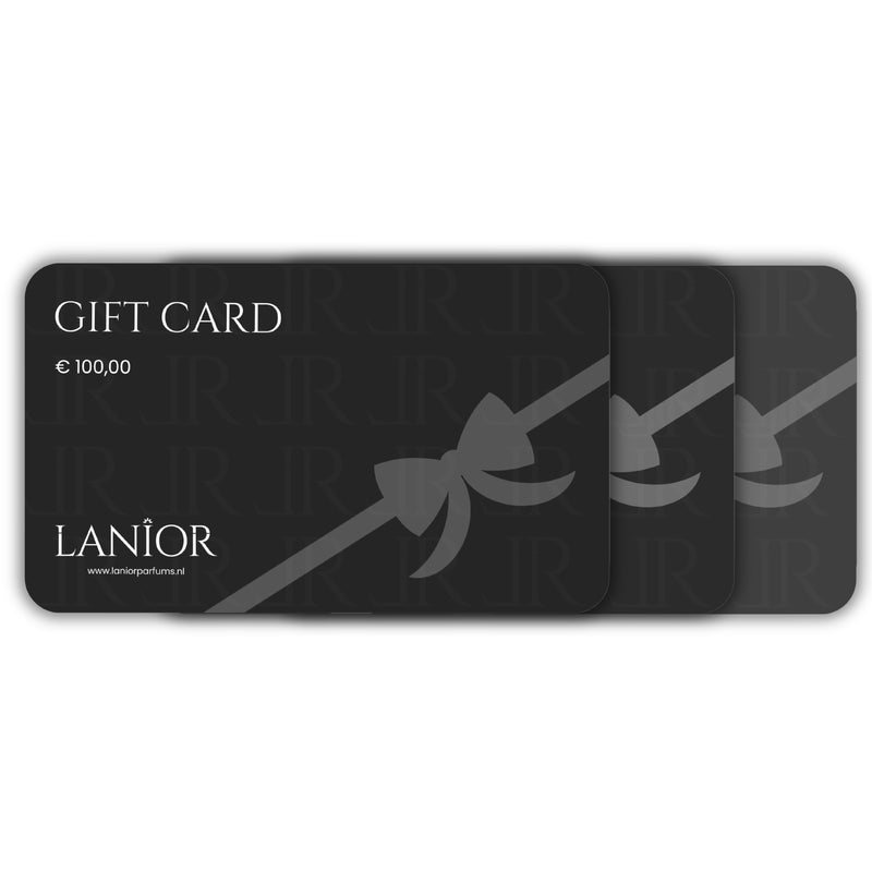 Lanior Parfums Digitale Cadeaubon – €100,00