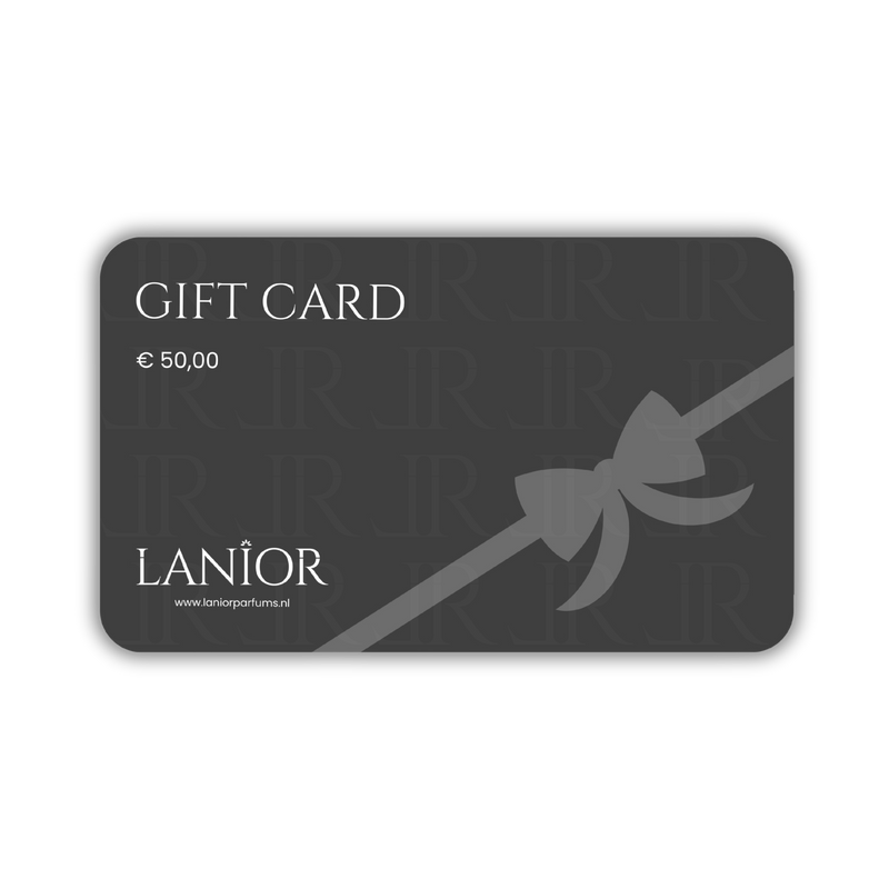 Lanior Parfums Digitale Cadeaubon – €50,00
